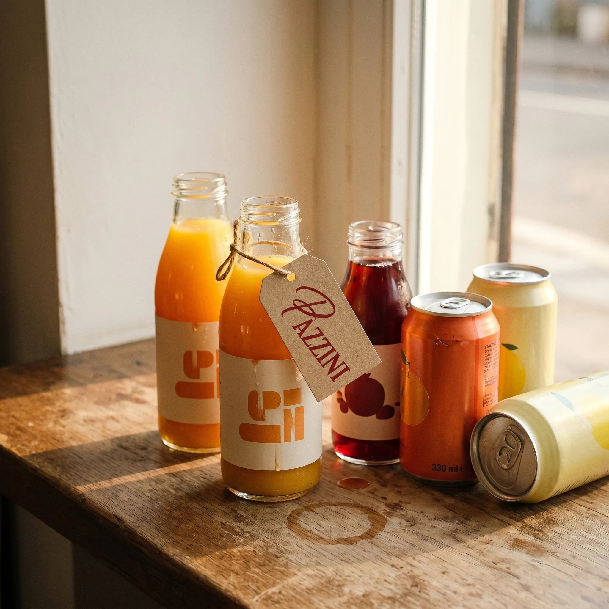 Le panier Boisson de Pazzini : un trio de jus et sodas italiens Ă sauver Ă Saint-Maur