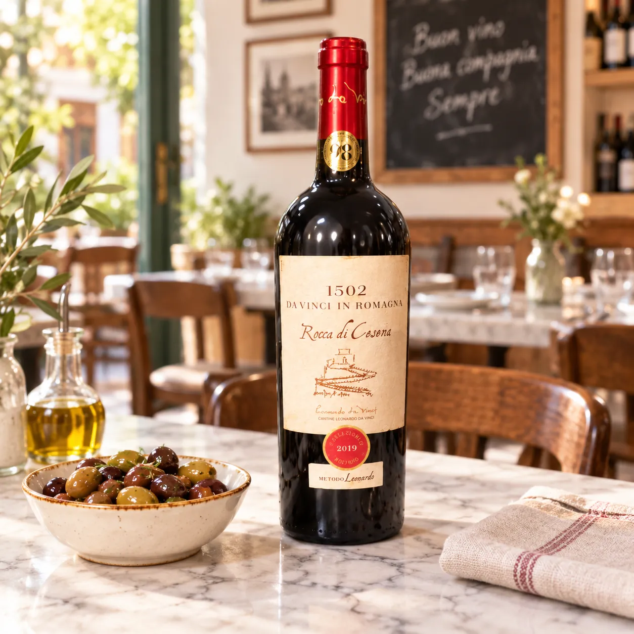 Rocca di Cesena, Sangiovese di Romagna DOC — Cantina Leonardo da Vinci