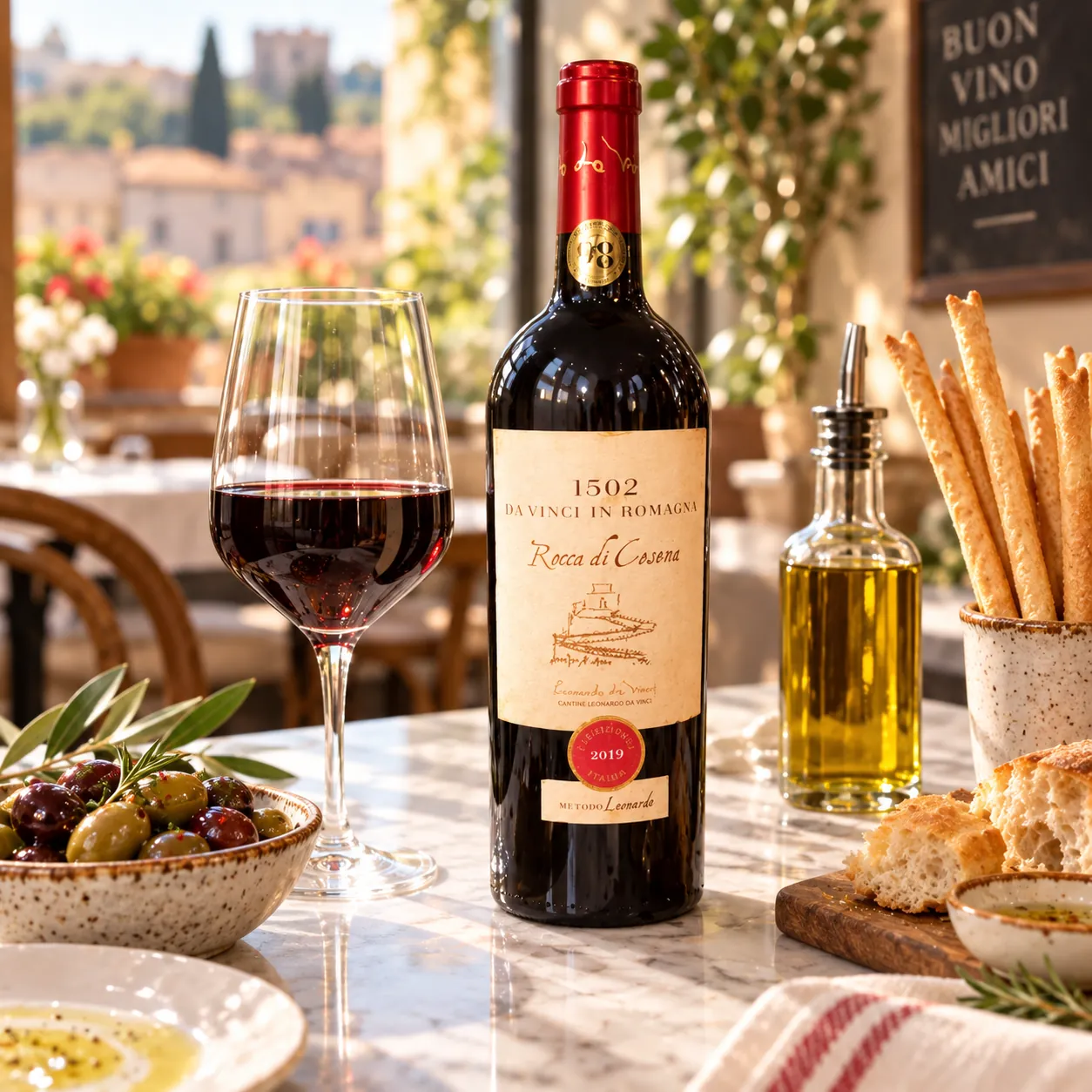 Rocca di Cesena, Sangiovese di Romagna DOC — Cantina Leonardo da Vinci — photo 3